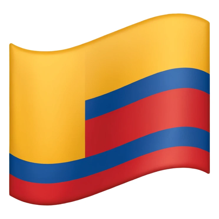 dame el emoji de la bandera de colombia sticker