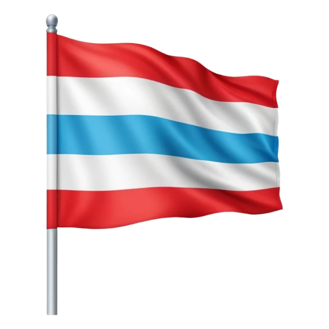 forme du pays du Luxembourg sticker