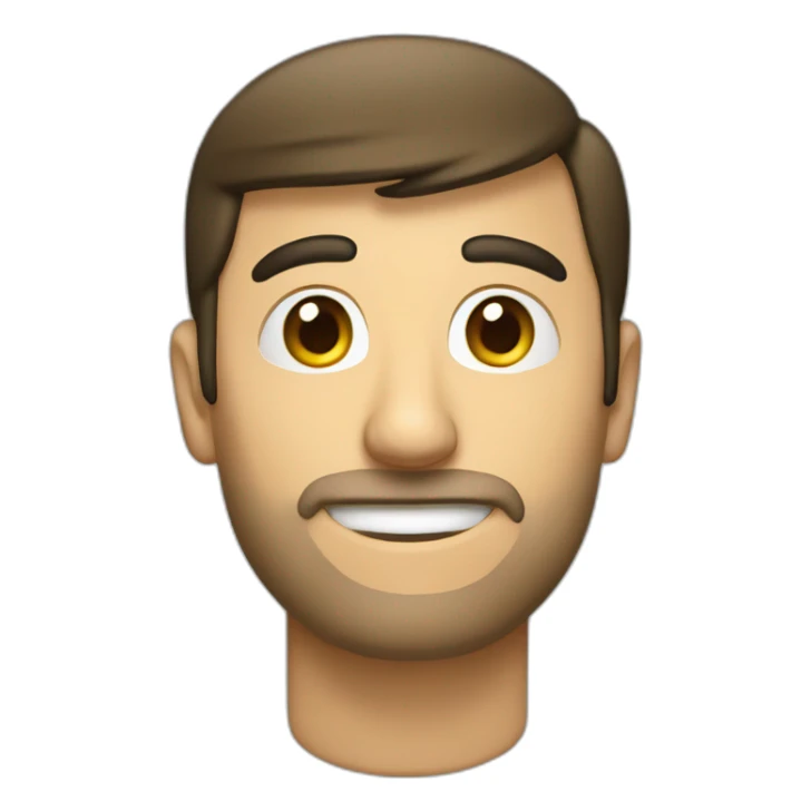 Un hombre rubio montado en el cohete de iphone sticker