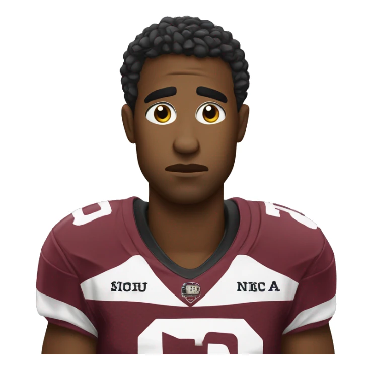 South Carolina fan being sad  sticker