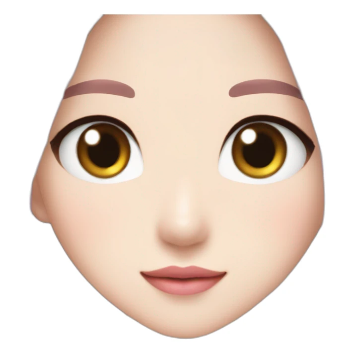 Blackpink Jisoo in snowdrop series sticker