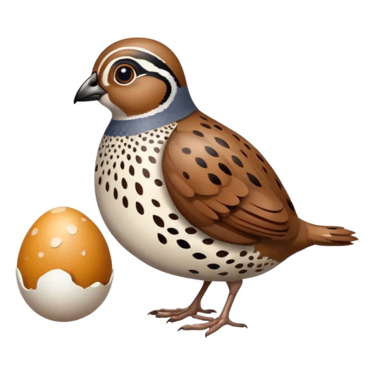 can you make a quail and quail egg emoji sticker