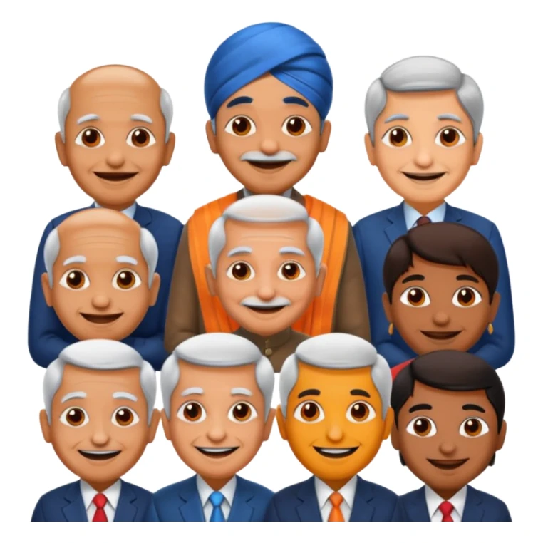 Create a Emoji of Famous Indian Politicians sticker