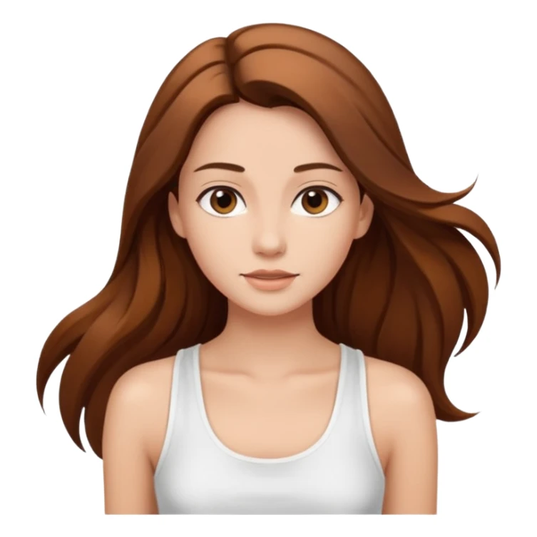 A clean girl aesthetic sticker