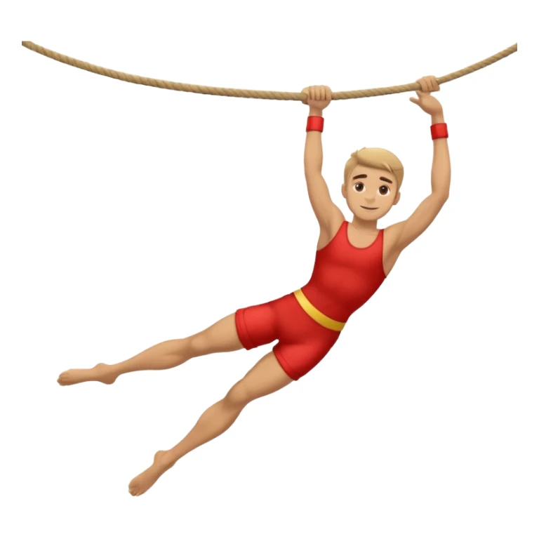 Acrobat – Slim performer mid-flip or balancing on rope sticker