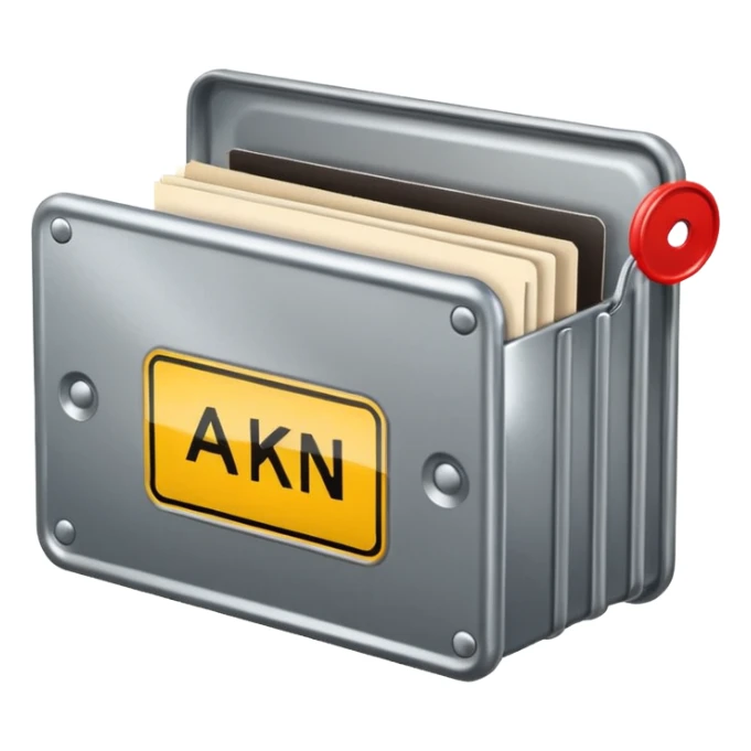 Warnschild (achtung) Mini Aktenordner und unterbezahlt  sticker