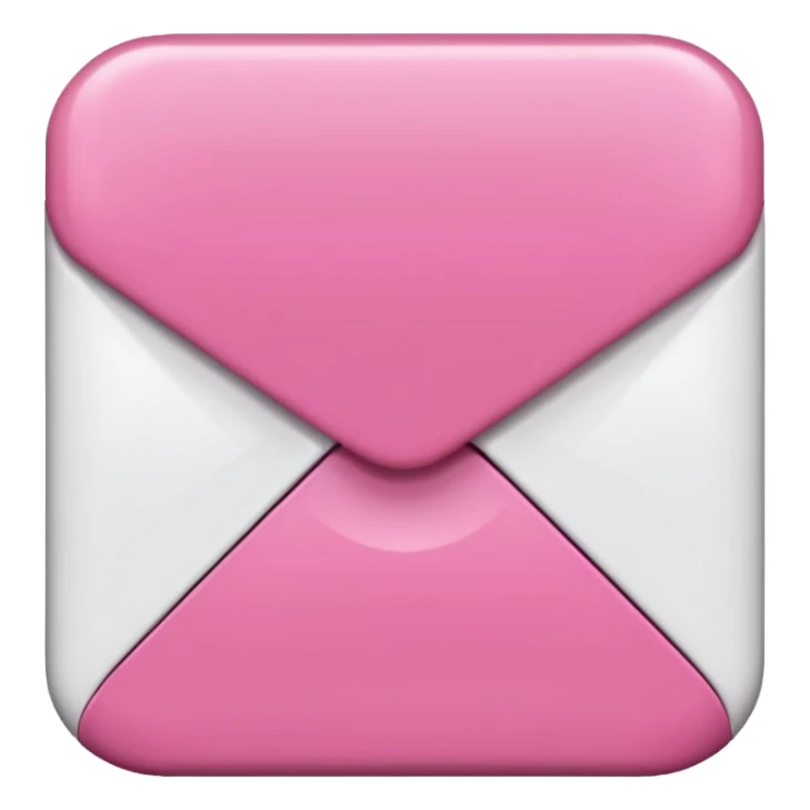 mix light pink dark pink and white girly voicemail sticker