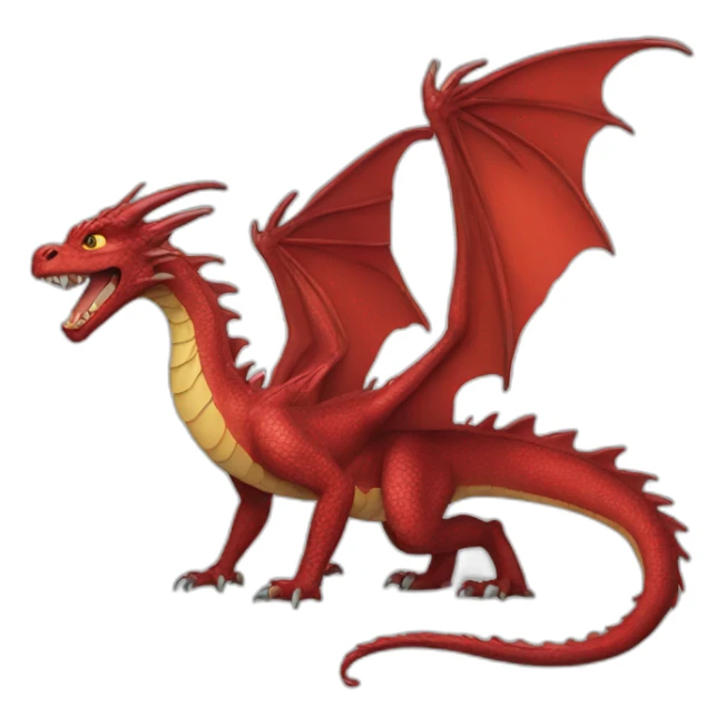Dragon sticker