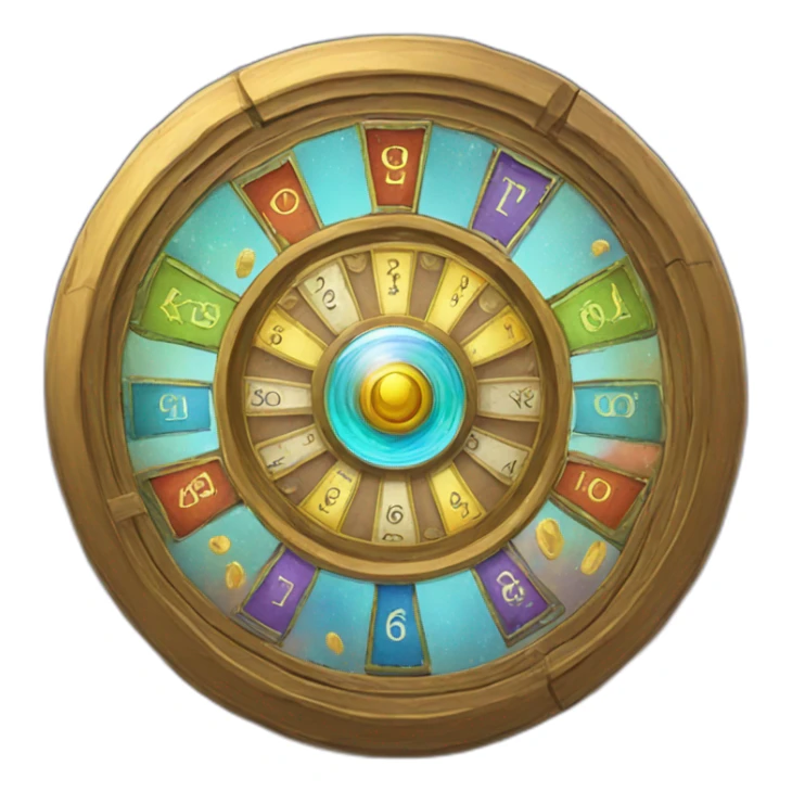 wheel of fortune tarot card sticker