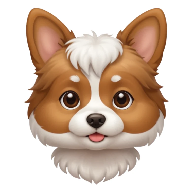 A pokie cutie dog sticker