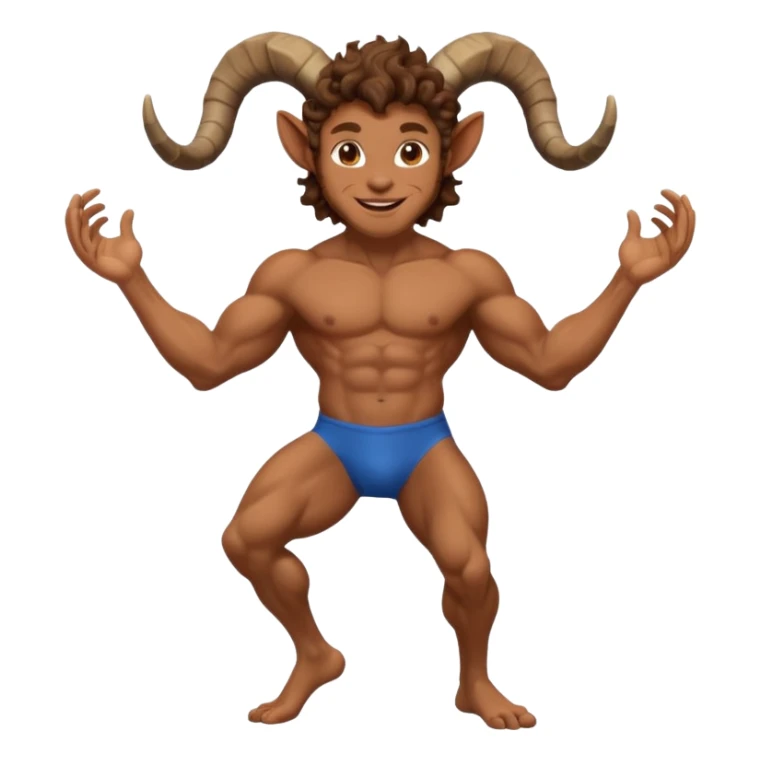 a satyr sticker