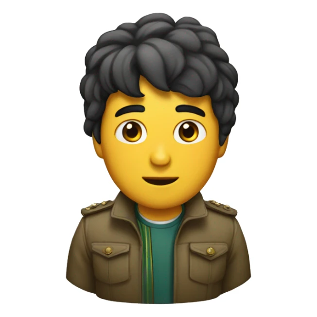 Boliviano en una película  sticker