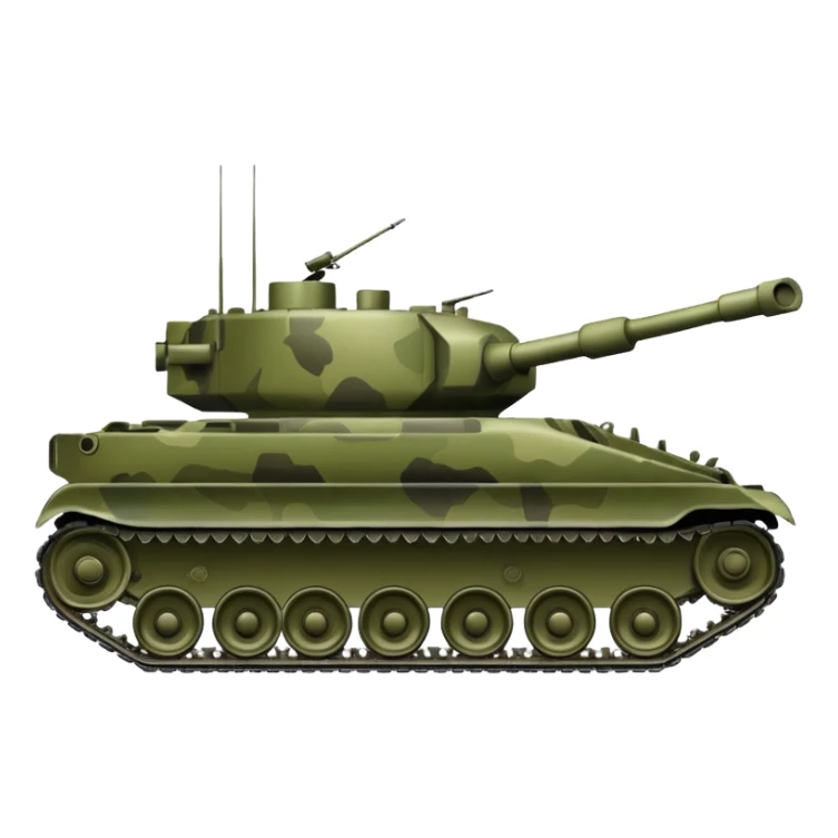 Military Tank emoji sticker