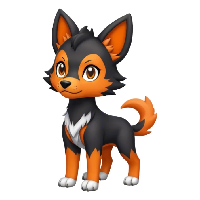 Litten-Houndour-hybrid full body sticker