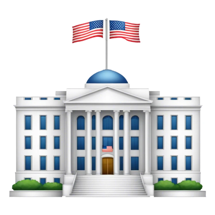 US Embassy building png.  looks realistic sticker