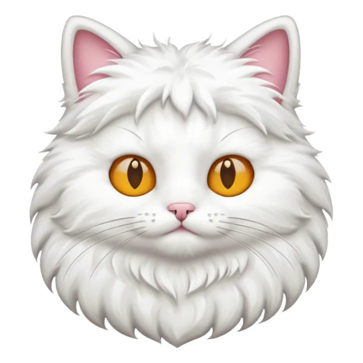 🐈‍⬛ pareil en blanc même forme  sticker