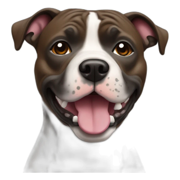 staffordshire bull terrier sticker