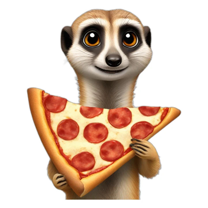 meerkat-eating-pizza sticker