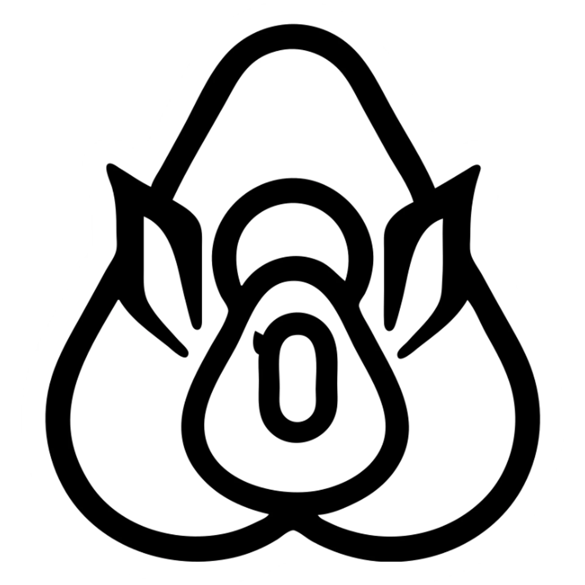 Airbnb-inspired icon featuring a subtle reference to Lionel Messi, thick lines, clean and modern, similar to Airbnb category icons, no text, simple and bold design sticker