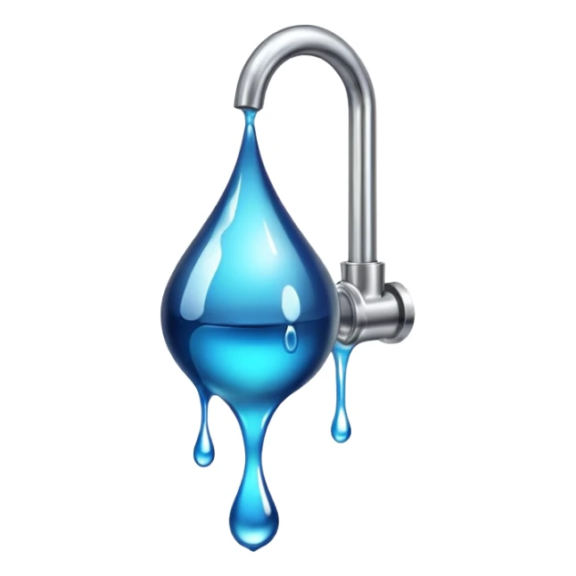 crypto currency symbol  named CryptoTap think more a tap or faucet  sticker
