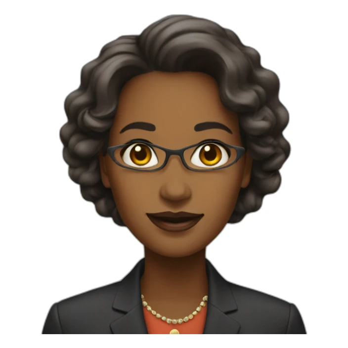 a femalem ceo of color sticker