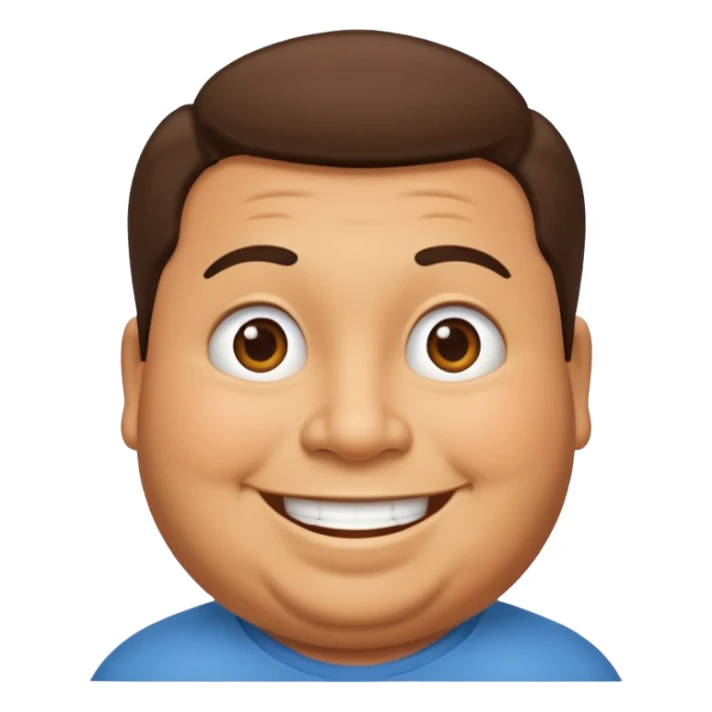 CHICO alto y gordo sticker