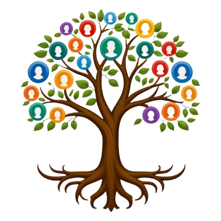 created a highly detailed but manly looking family genealogy logo using the name Odlin and multiple colors. sticker