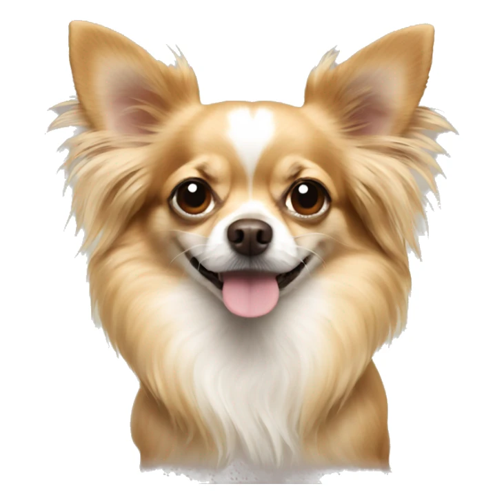 Longhair Chihuahua  sticker