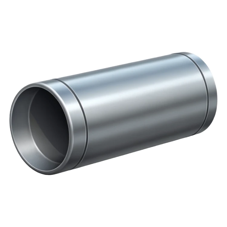 Clean metal beam, smooth steel surface, no rust, no scratches, industrial support beam, realistic, neutral color, high-quality render sticker