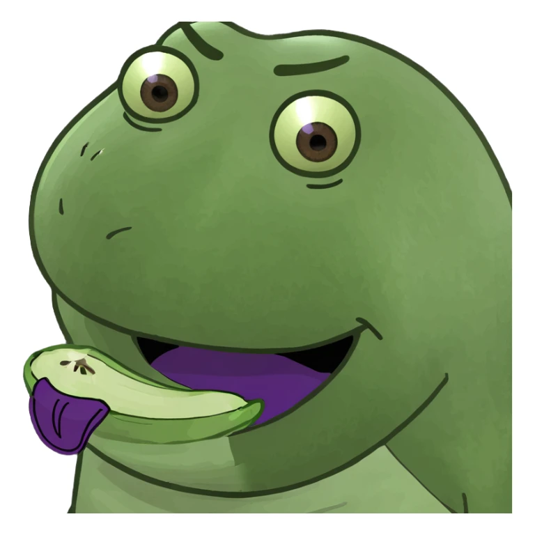 LeBron with a eggplant in his mouth sticker