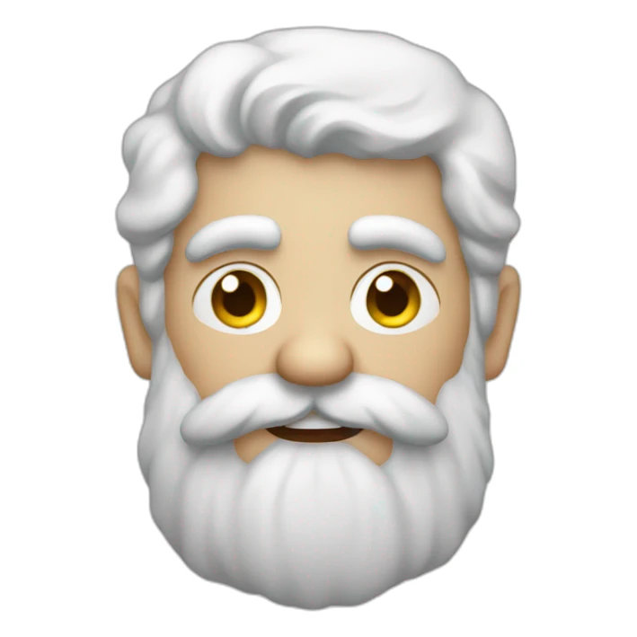 Father frost Rock sign sticker