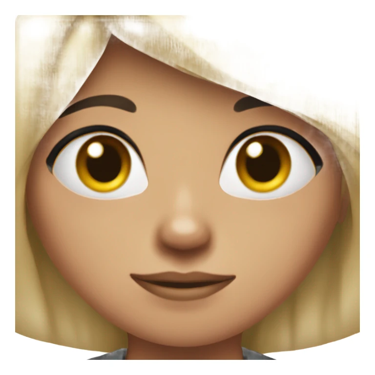 The hiperpigmemtation girl sticker