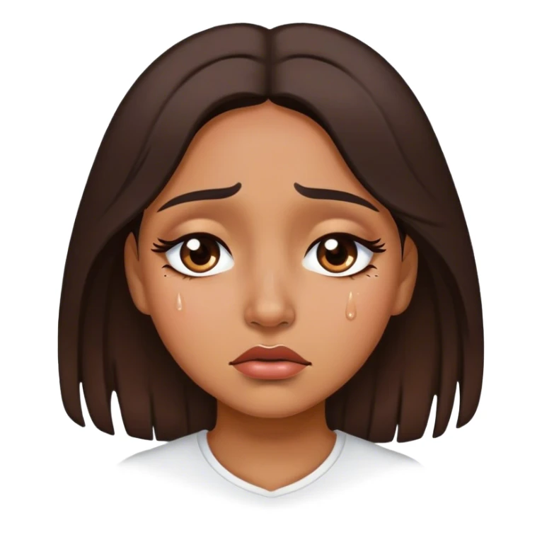 Tears in my latina eyes sticker