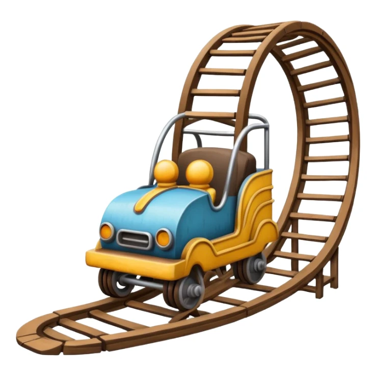 rollercoaster sticker