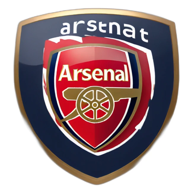 Arsenal football club logo sticker