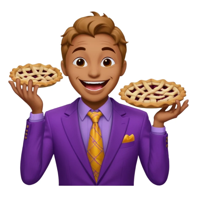 Homem aranha levando torta na cara de coringa  sticker