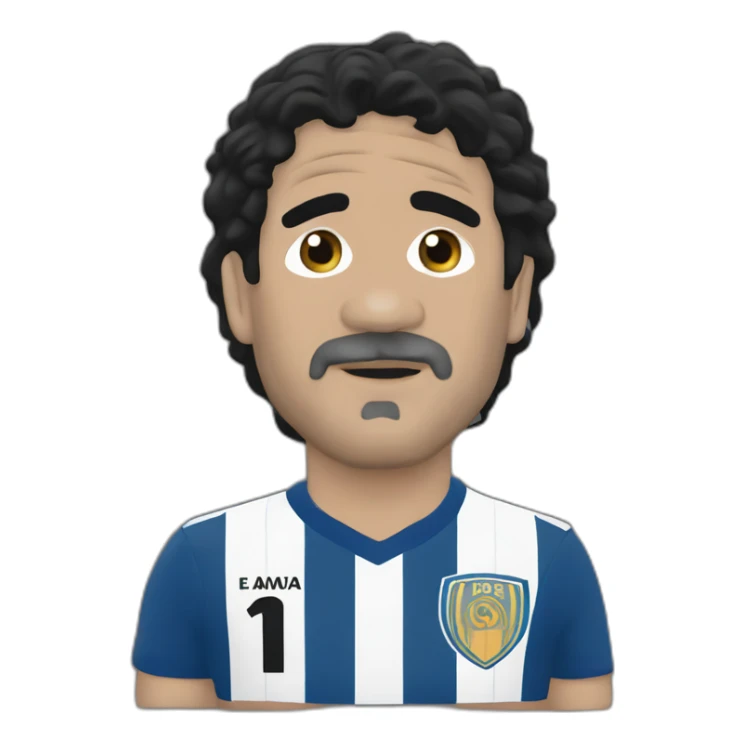 maradona-me cortaron las piernas sticker