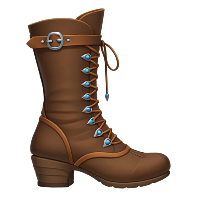 medievil boots, fantasy adveture boots, female sticker