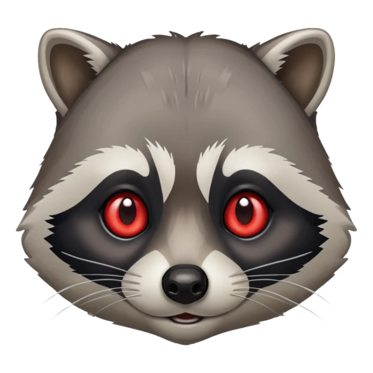 Raccoon on drugs sticker