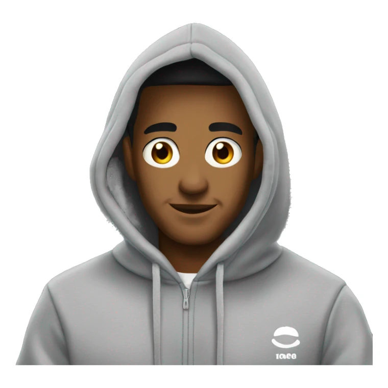 Grey pro club hoodie sticker