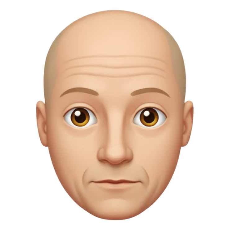 a bald man, Eli Ben-Sasson LMAO sticker
