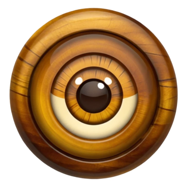 Tiger eye crystal emoji sticker