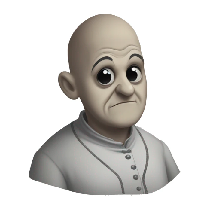 uncle fester the addams family sticker