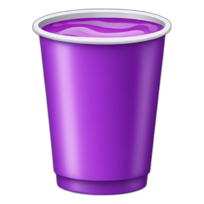 Double cup of purple drink sticker