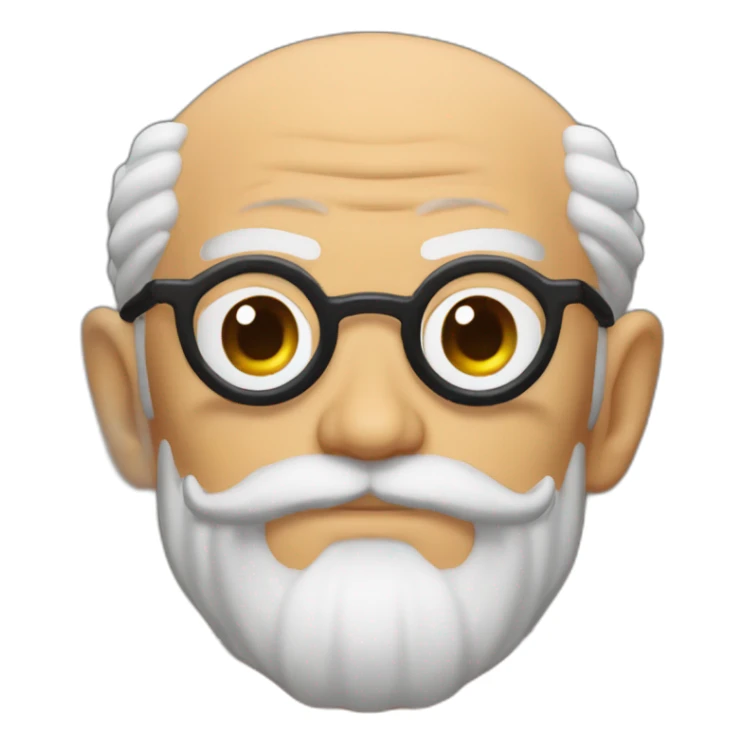 master roshi of Gragon ball sticker