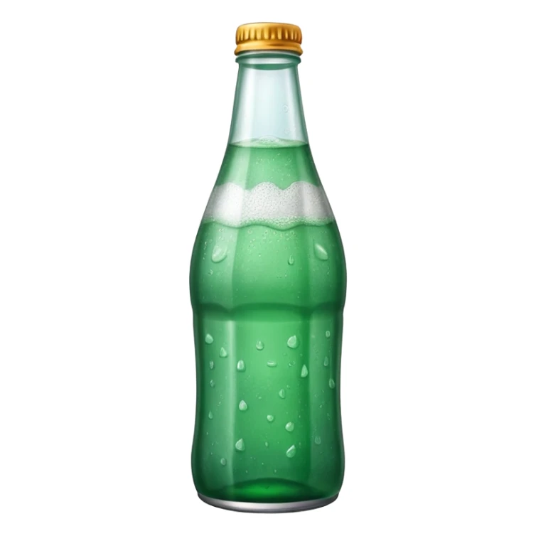 A bottle of goli soda sticker