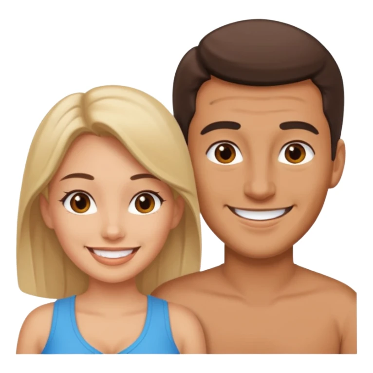 Man sucking naked busty female boobs sticker