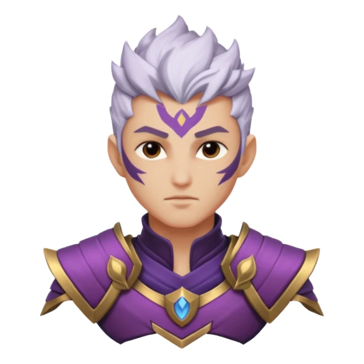 Varus from league of legends with clear custom and cute face sticker