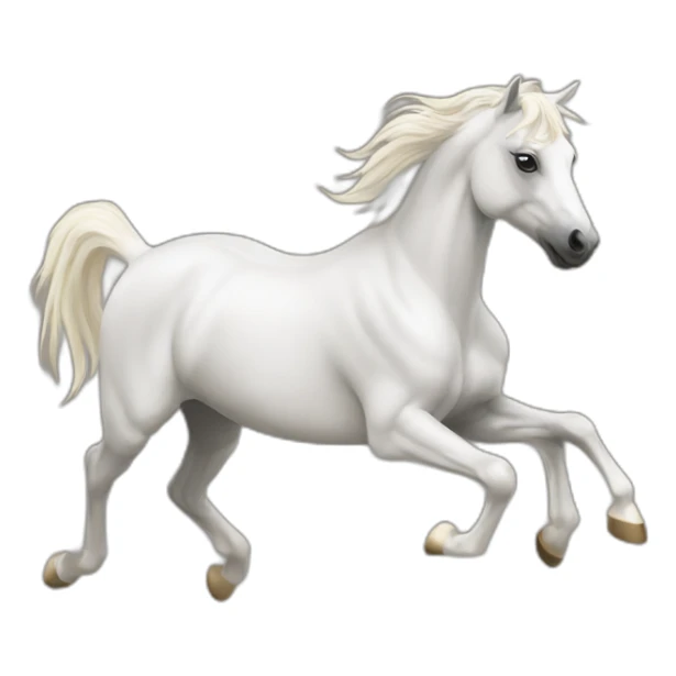 Cheval au galop sticker