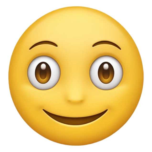 wo emoji with eyes to right sticker